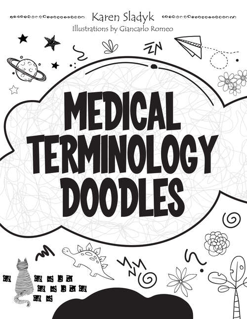 Book cover of Medical Terminology Doodles