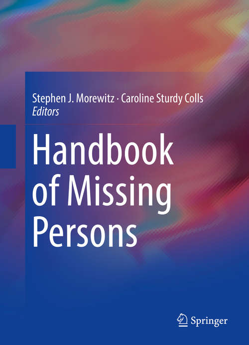 Book cover of Handbook of Missing Persons