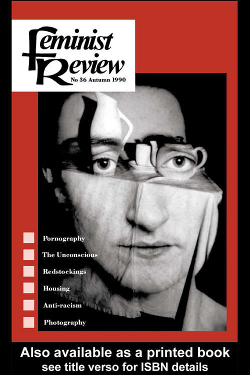 Book cover of Feminist Review: Issue 36