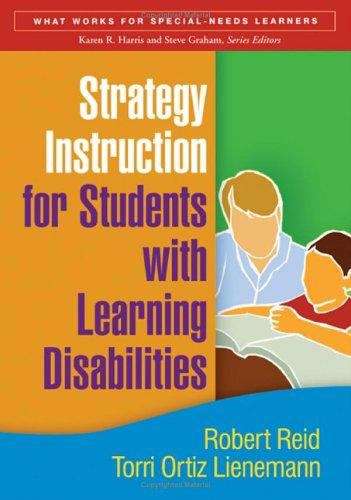 Book cover of Strategy Instruction For Students With Learning Disabilities