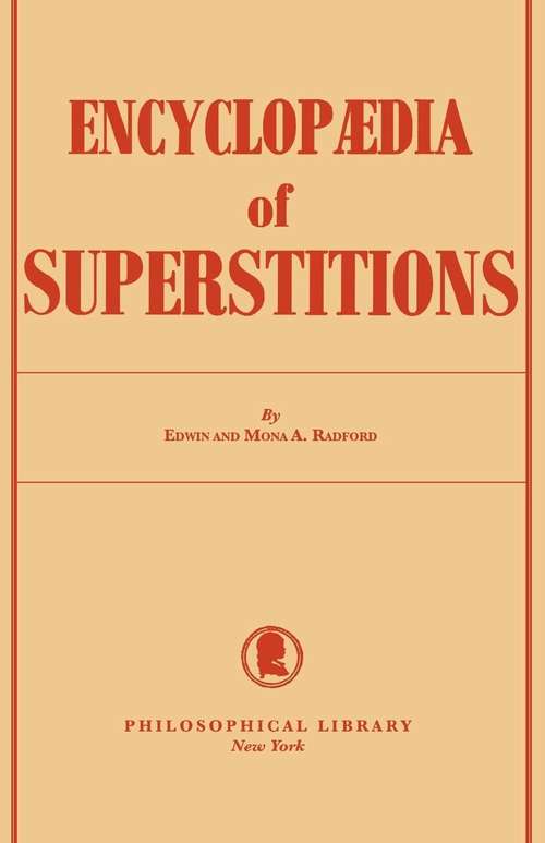 Book cover of Encyclopedia of Superstitions