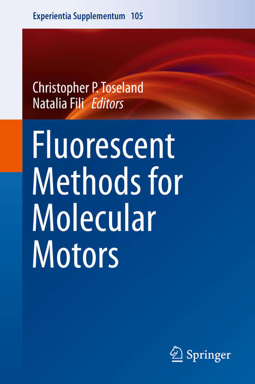 Book cover of Fluorescent Methods for Molecular Motors