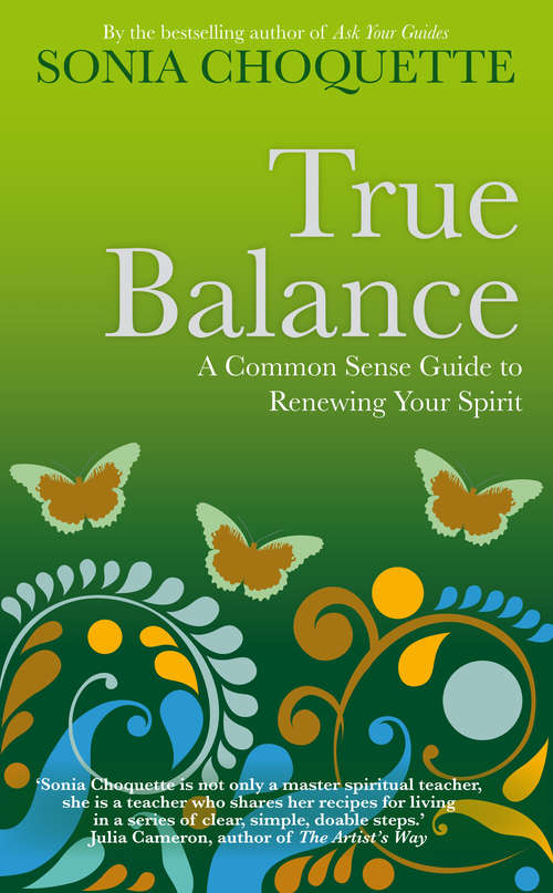 Book cover of True Balance: A Common Sense Guide to Renewing Your Spirit