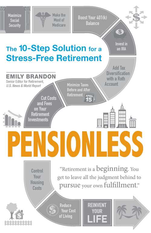 Book cover of Pensionless: The 10-Step Solution for a Stress-Free Retirement