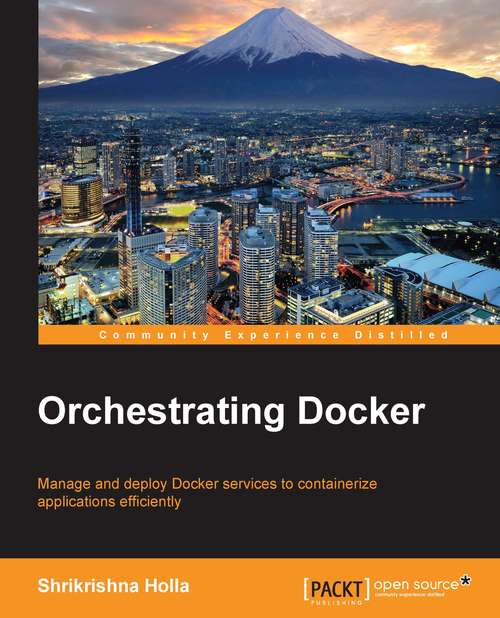 Book cover of Orchestrating Docker