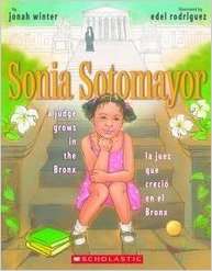 Book cover of Sonia Sotomayor: A Judge Grows in the Bronx