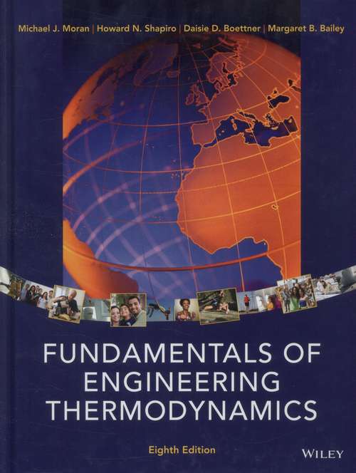 Book cover of Fundamentals Of Engineering Thermodynamics (Eighth Edition)