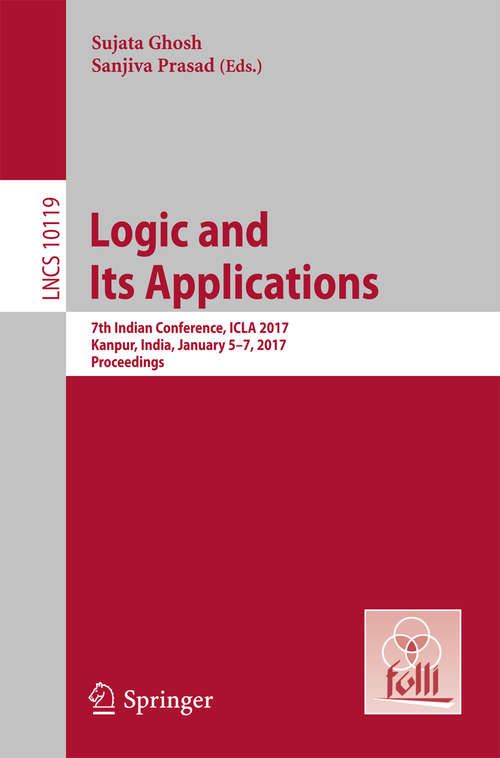 Book cover of Logic and Its Applications