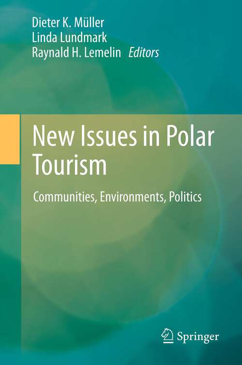 Book cover of New Issues in Polar Tourism