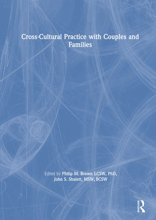 Book cover of Cross-Cultural Practice with Couples and Families