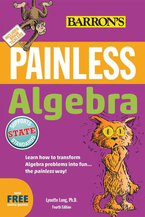 Book cover of Painless Algebra (Painless Series)