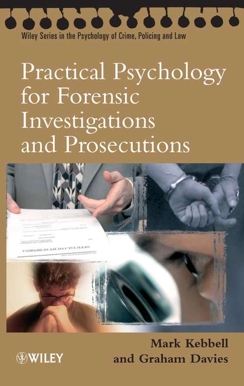 Book cover of Practical Psychology for Forensic Investigations and Prosecutions