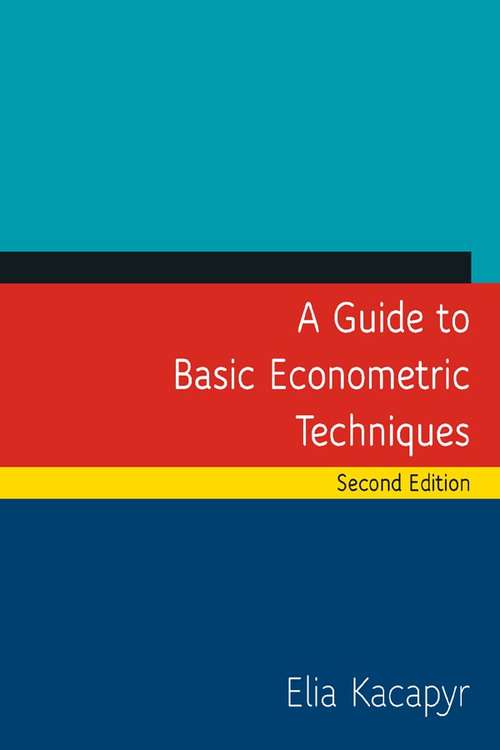 Book cover of A Guide to Basic Econometric Techniques