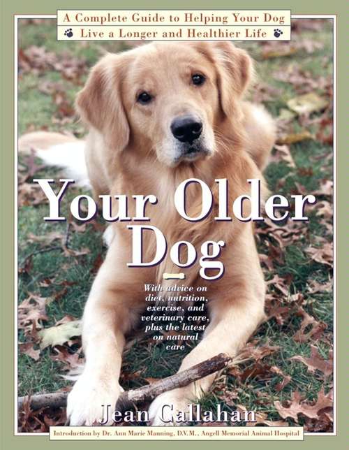 Book cover of Your Older Dog: A Complete Guide to Helping Your Dog Live a Longer and Healthier Life