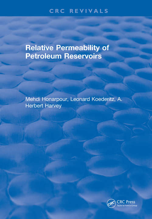 Book cover of Relative Permeability Of Petroleum Reservoirs