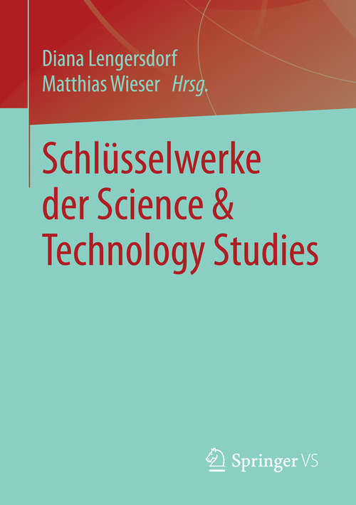 Book cover of Schlüsselwerke der Science & Technology Studies