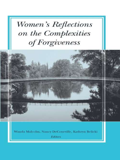 Book cover of Women's Reflections on the Complexities of Forgiveness