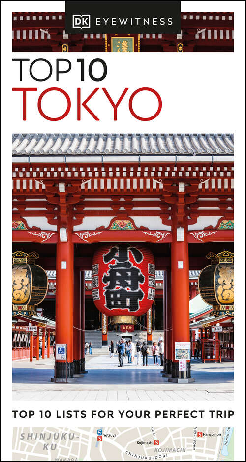 Book cover of DK Eyewitness Top 10 Tokyo (Pocket Travel Guide)