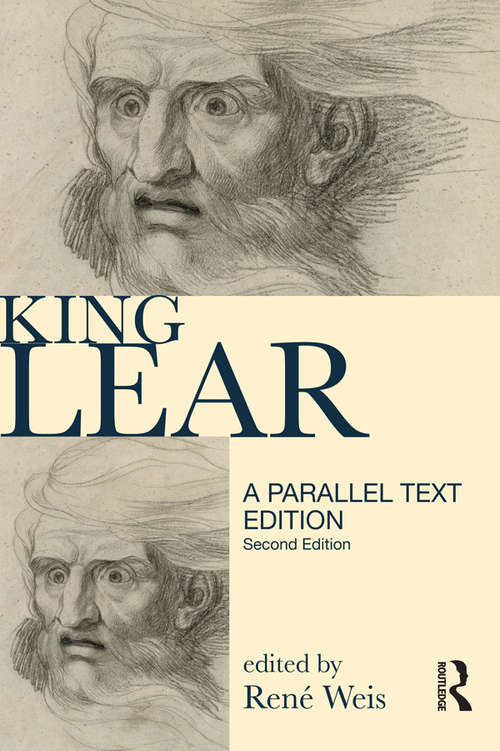 Book cover of King Lear: Parallel Text Edition (2) (Longman Annotated Texts)