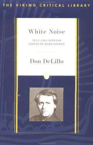 Book cover of White Noise: Text and Criticism