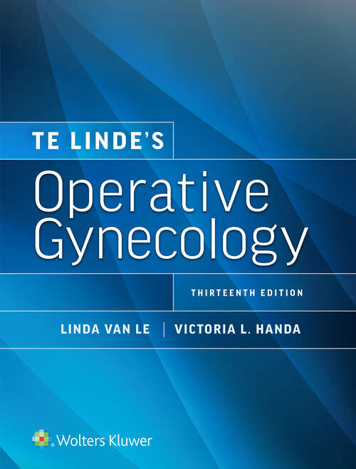 Book cover of Te Linde’s Operative Gynecology