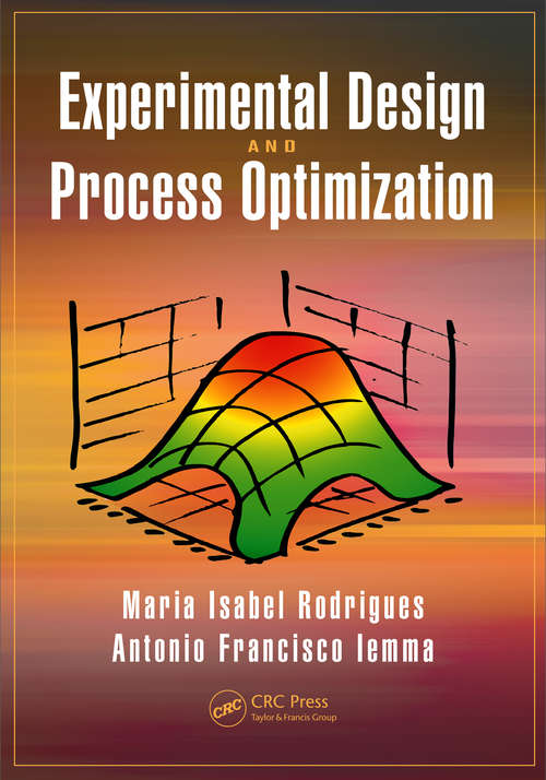 Book cover of Experimental Design and Process Optimization (1)