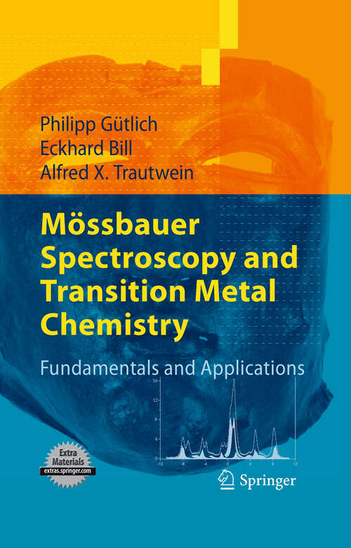 Book cover of Mössbauer Spectroscopy and Transition Metal Chemistry