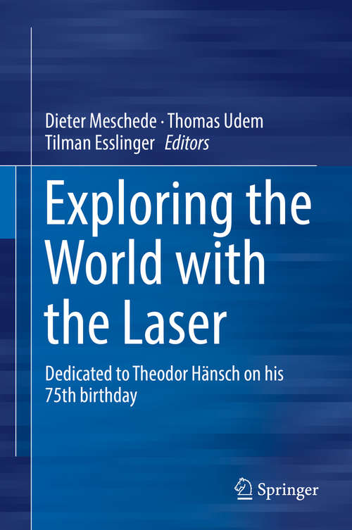 Book cover of Exploring the World with the Laser