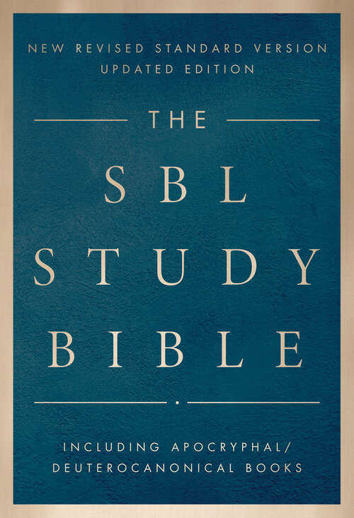 Book cover of The SBL Study Bible