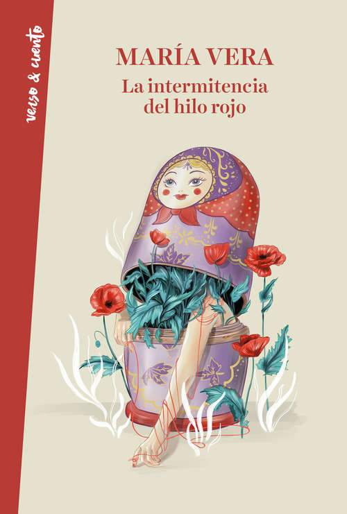 Book cover of La intermitencia del hilo rojo