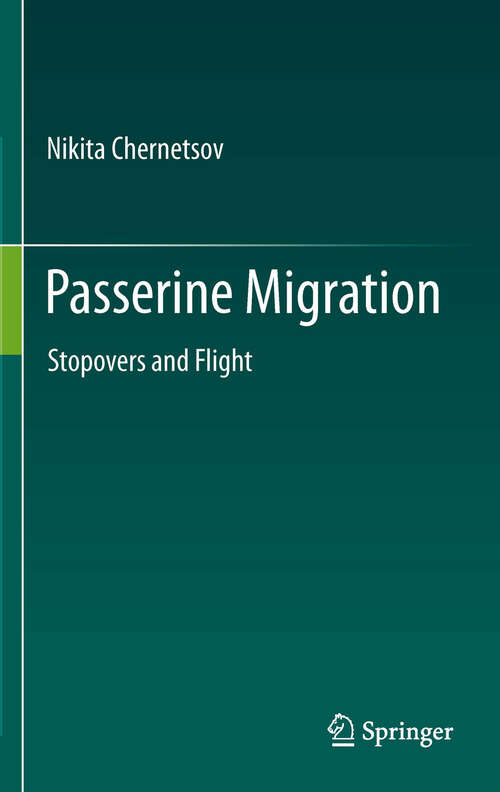Book cover of Passerine Migration