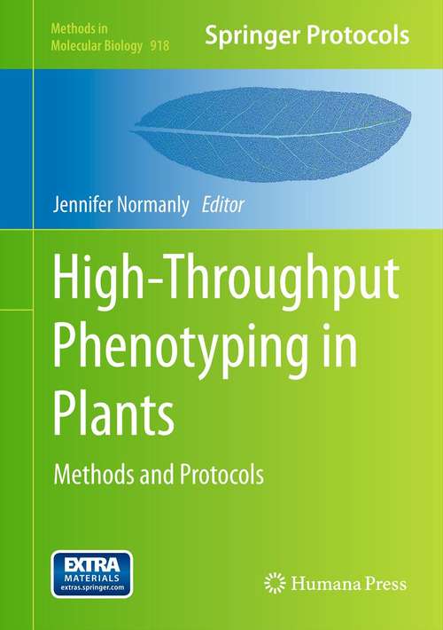 Book cover of High-Throughput Phenotyping in Plants