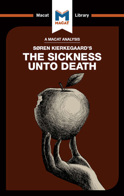 Book cover of The Sickness Unto Death