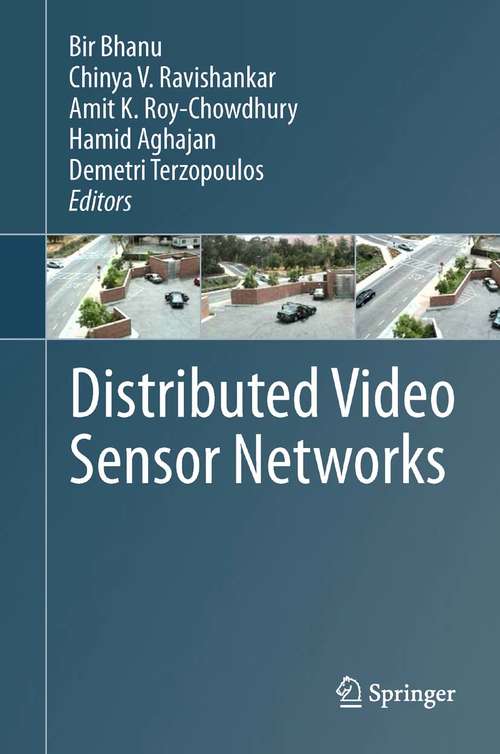 Book cover of Distributed Video Sensor Networks