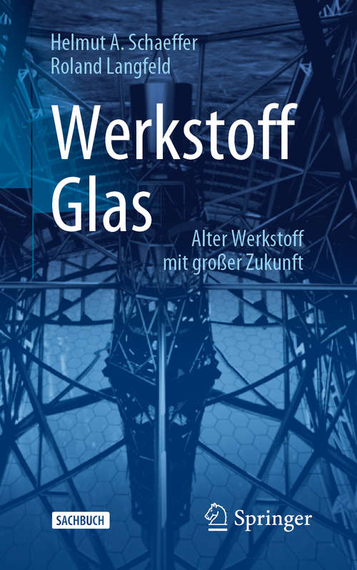 Book cover of Werkstoff Glas: Alter Werkstoff mit großer Zukunft (2. Aufl. 2020) (Technik im Fokus)
