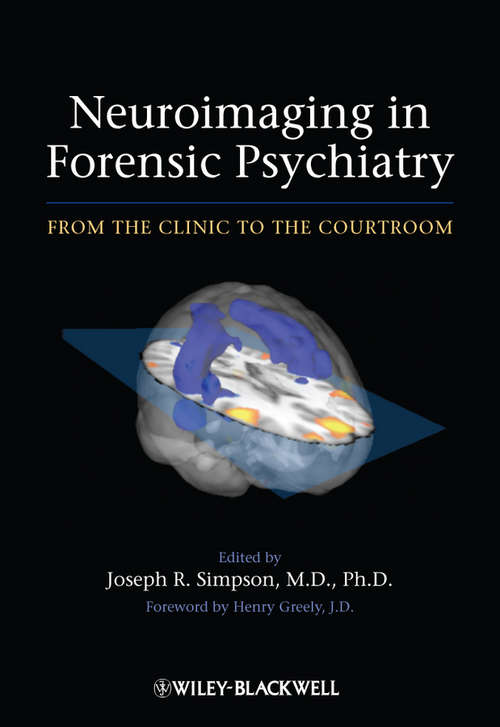 Book cover of Neuroimaging in Forensic Psychiatry: From the Clinic to the Courtroom (2)