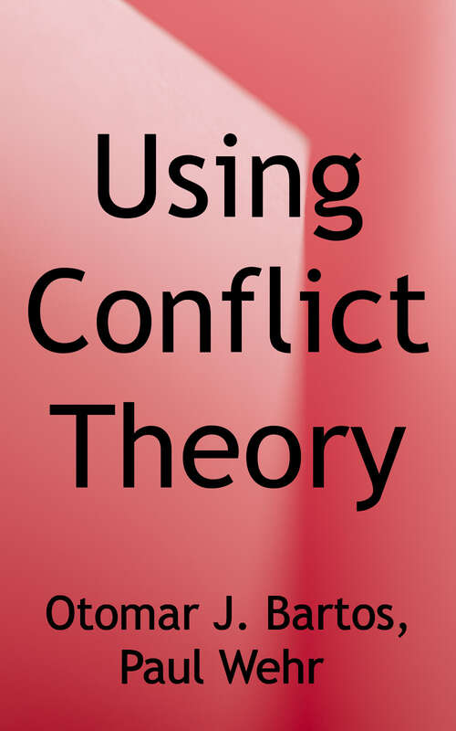 Book cover of Using Conflict Theory