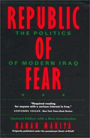 Book cover of Republic of Fear: The Politics for Iraq (Updated Edition)