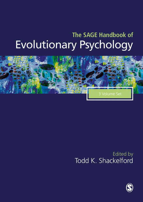 Book cover of The Sage Handbook of Evolutionary Psychology: Applications Of Evolutionary Psychology