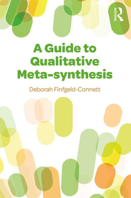Book cover of A Guide to Qualitative Meta-synthesis