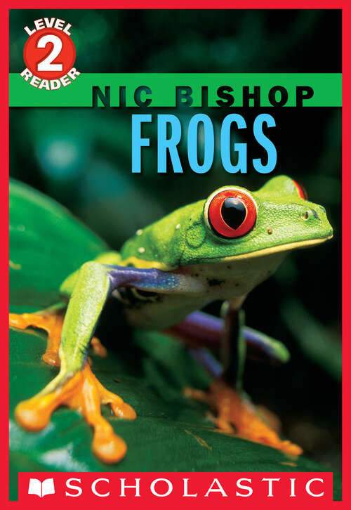 Book cover of Nic Bishop: Frogs (Scholastic Reader, Level 2)