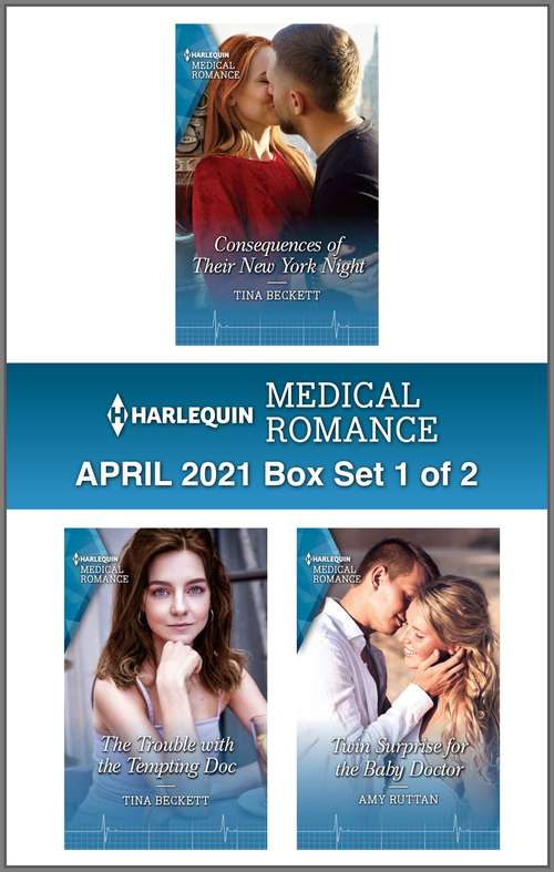 Book cover of Harlequin Medical Romance April 2021 - Box Set 1 of 2