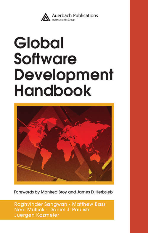 Book cover of Global Software Development Handbook