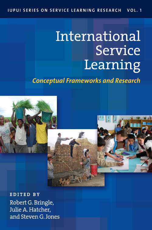 Book cover of International Service Learning: Conceptual Frameworks and Research