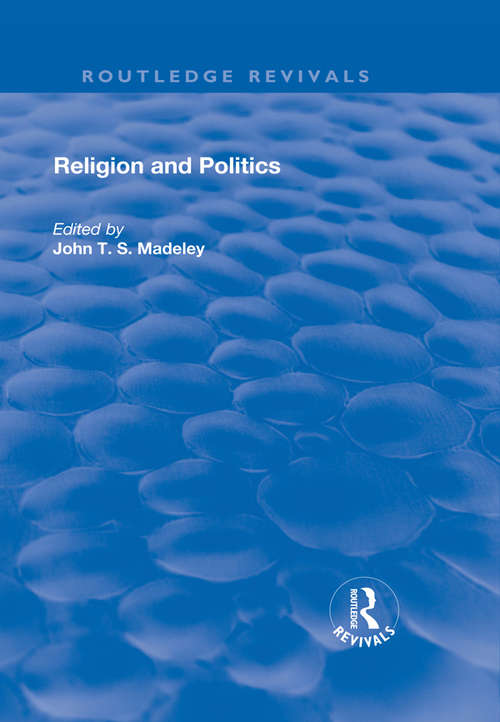 Book cover of Religion and Politics