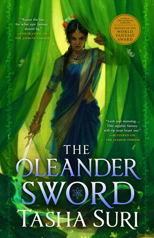 Book cover of The Oleander Sword (The Burning Kingdoms #2)