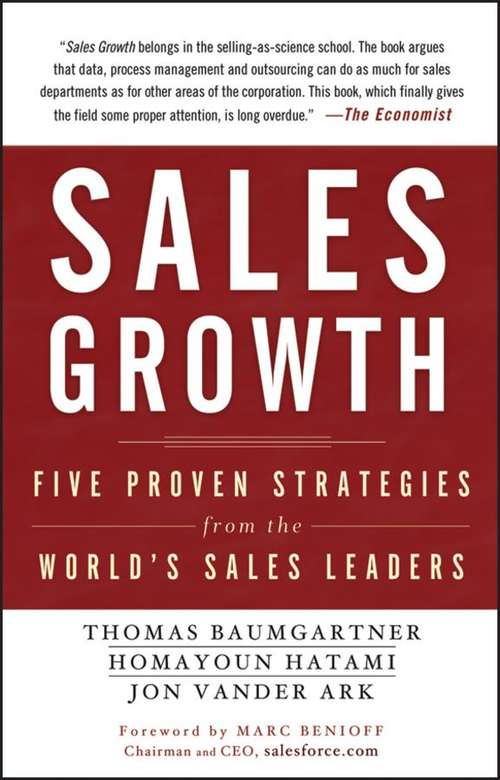 Book cover of Sales Growth: Five Proven Strategies from the World's Sales Leaders