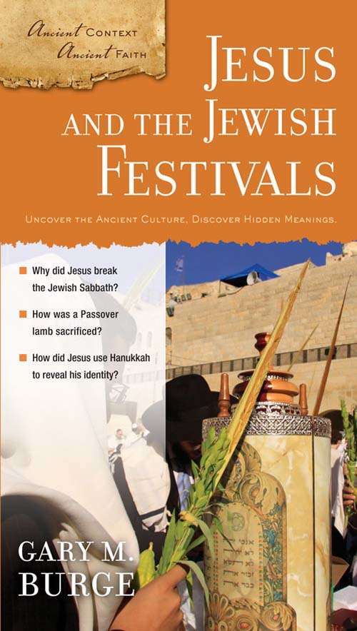 Book cover of Jesus and the Jewish Festivals