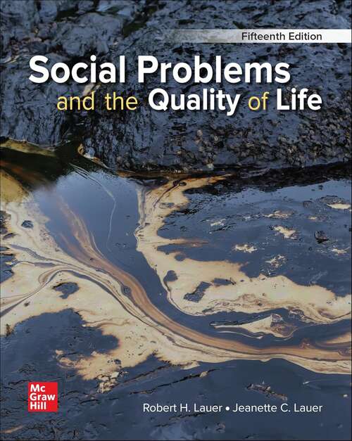 Book cover of Social Problems And The Quality Of Life