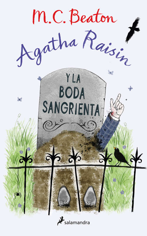 Book cover of Agatha Raisin y la boda sangrienta (Agatha Raisin: Volumen 5)